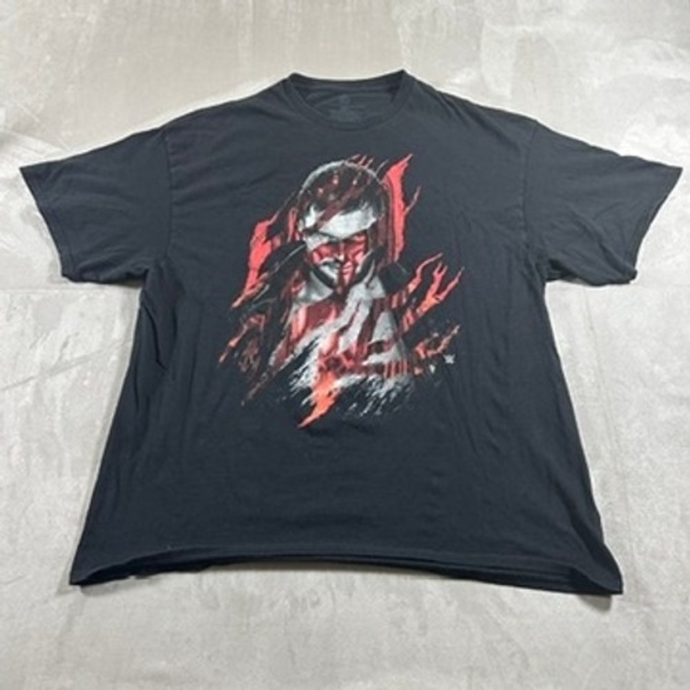 WWE Finn Balor T-Shirt Mens Demon Graphic Print XXL Black